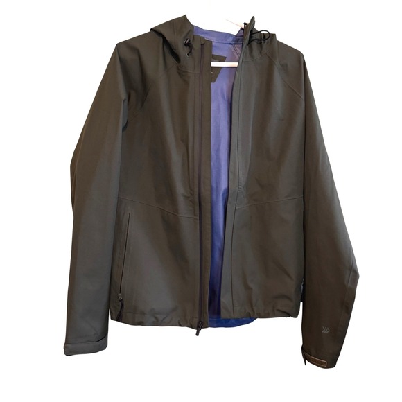 all in motion Other - All In Motion Mens Outdoor Hiking Camping  Waterproof Hooded Jacket Green Medium